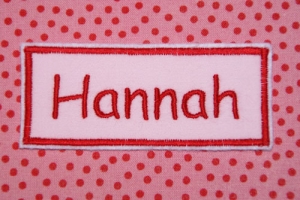 Namensschild 