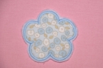 Blume,hellblau,Cord, (11)