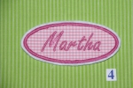 Namensschild Modell “Martha”