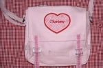 Kindertasche rosa, Appli mit Wunschname