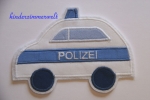 Aufn�her Polizeiauto, Polizei , blau