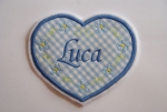 Namensschild Modell “Luca” Herz