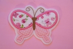 Schmetterling rosa/pink