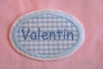 Namensschild Modell Valentin (G2)