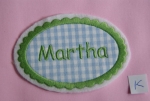 Namensschild Modell Martha (K)