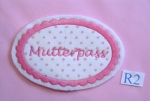 Schild Modell Mutterpass (R2)
