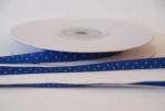 Ripsband 7mm, dunkelblau