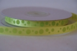 Punkteband 10mm, hellgr�n