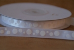 Punkteband 10mm, weiss