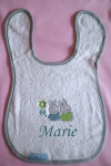 Babylatzen ,wei�, H�schen Miffy, Wunschnamen