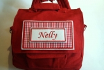 Rucksack, Umh�ngetasche, rot, Modell 
