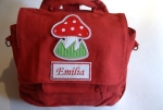 Rucksack, Umh�ngetasche, rot, Modell 