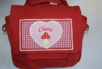Rucksack, Umh�ngetasche, rot, Modell 