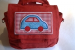 Rucksack, Umh�ngetasche, rot, Modell 