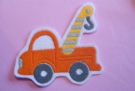 Schlepper gestickt