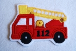 Aufn�her Feuerwehrauto Drehleiter